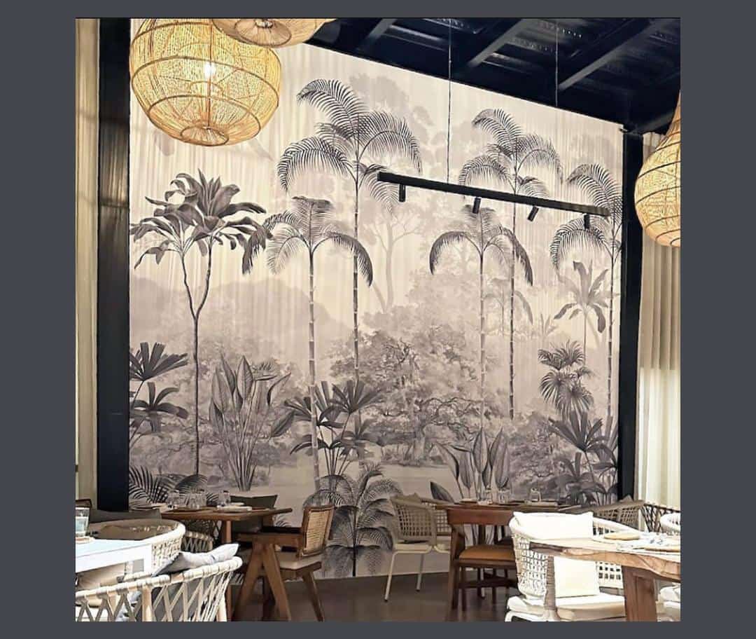 Fabric Wallpaper